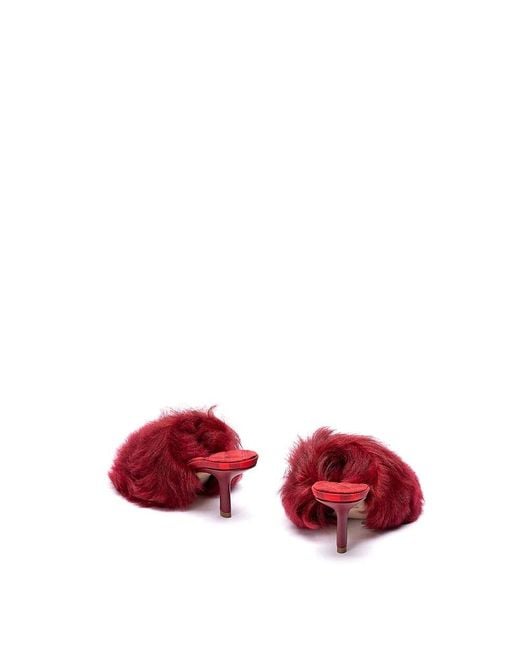 Burberry Red Stilvolle Sneakers Aufbewahrungsbox