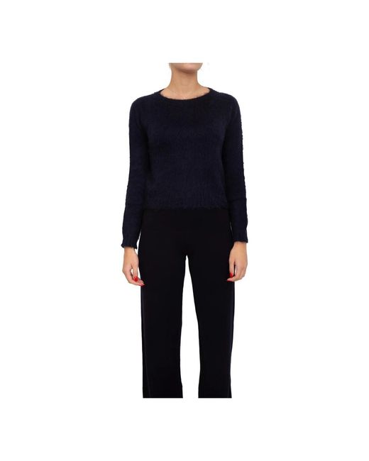 Max Mara Black Round-Neck Knitwear