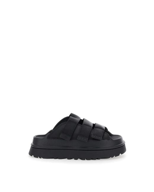 Ugg Black Goldenglow Slide Sandalen