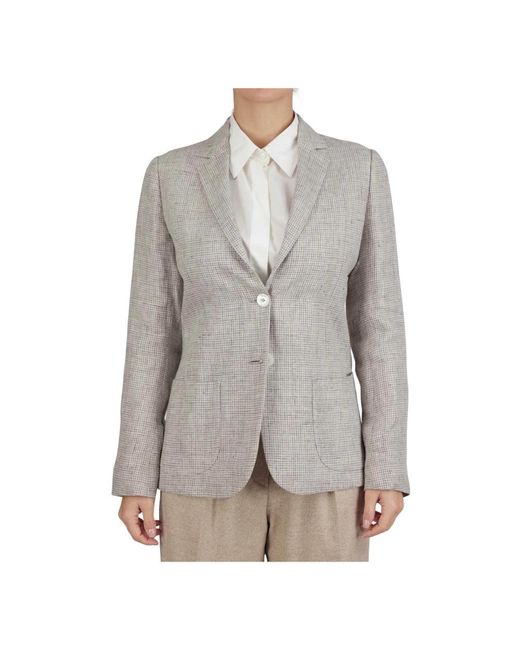 Kiton Gray Blazers