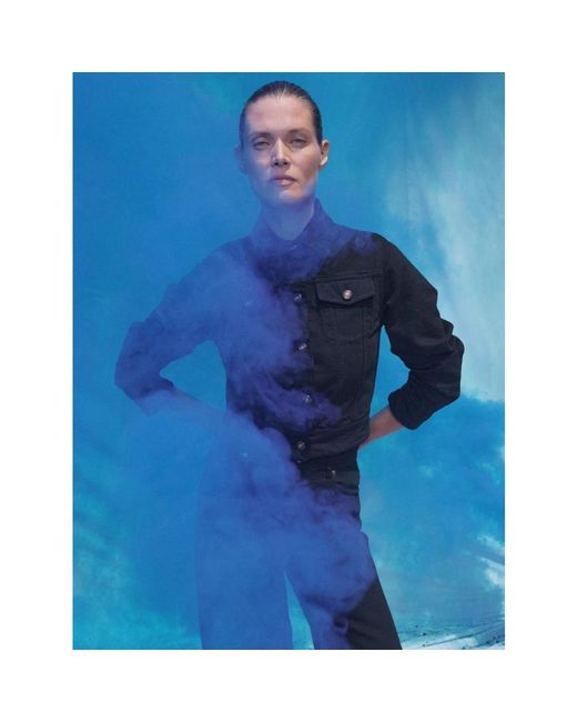 Gabriela Hearst Black Denim Jackets