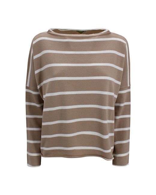 Be You Gray Round-Neck Knitwear
