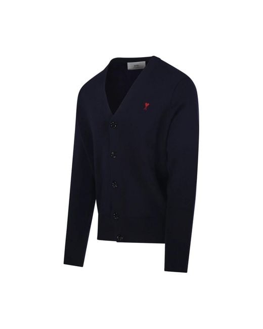 Cardigans AMI pour homme en coloris Blue