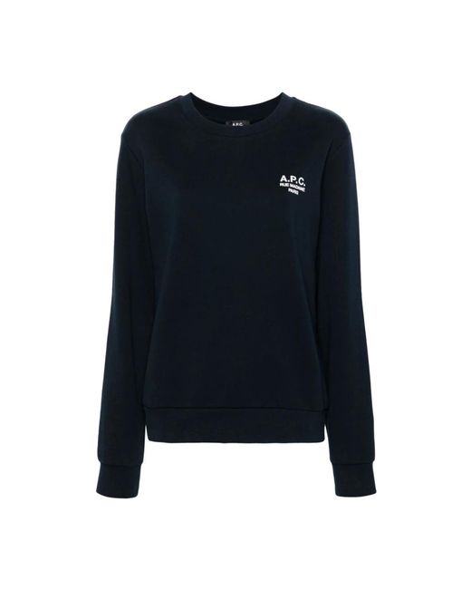 A.P.C. Blue Sweatshirts