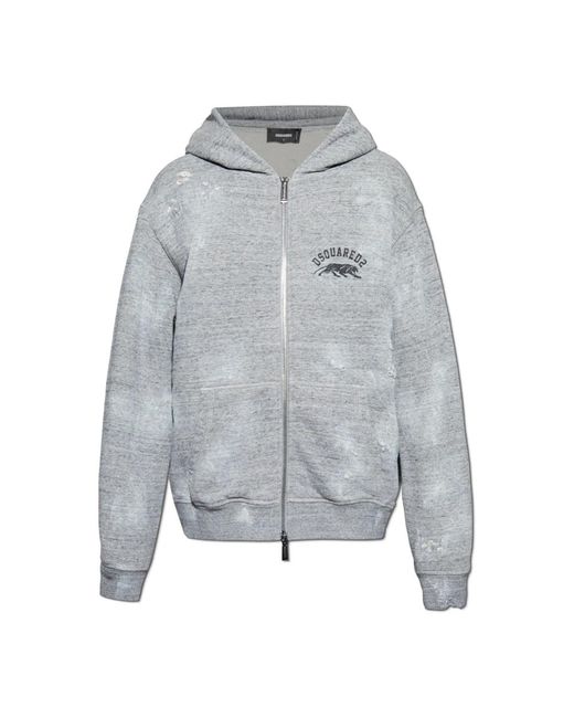 Zip-Throughs DSquared² de hombre de color Gray