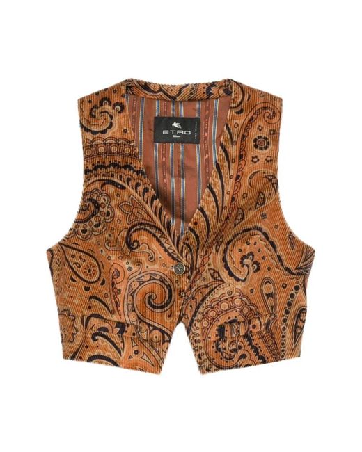 Etro Vests in het Brown
