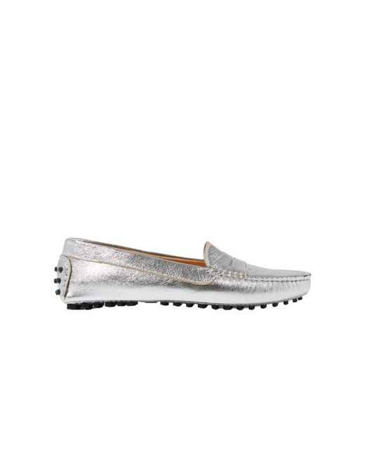 Scarosso Gray Loafers