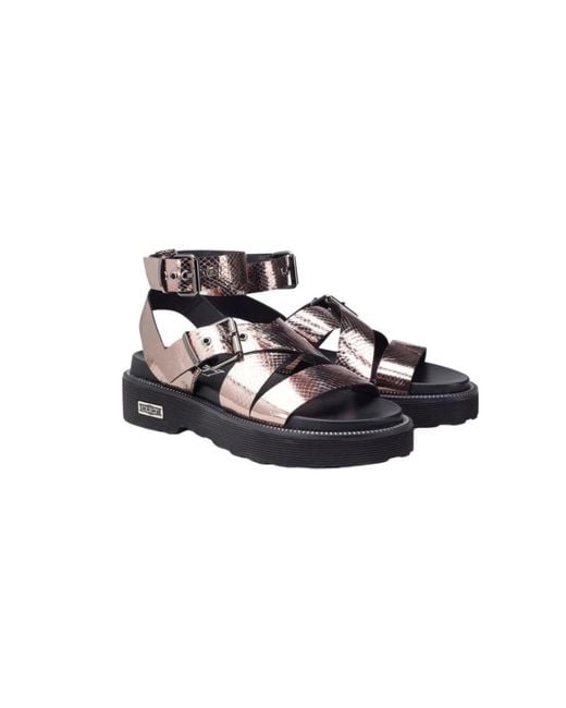 Cult Blue Flat Sandals
