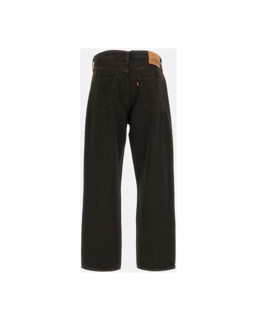 Levi's Loose Rechte Jeans in het Black voor heren