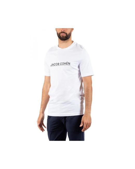 Tops > t-shirts Jacob Cohen pour homme en coloris White