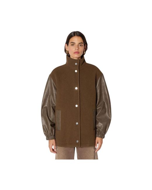 Light Jackets Berenice en coloris Brown