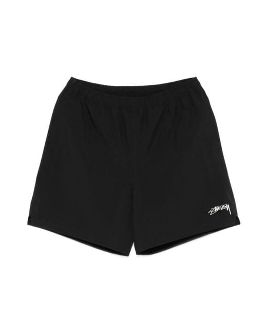 Stussy Black Short Shorts for men