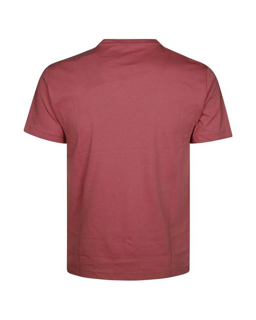 Polo Ralph Lauren Lässiges Baumwoll-T-Shirt in Red für Herren