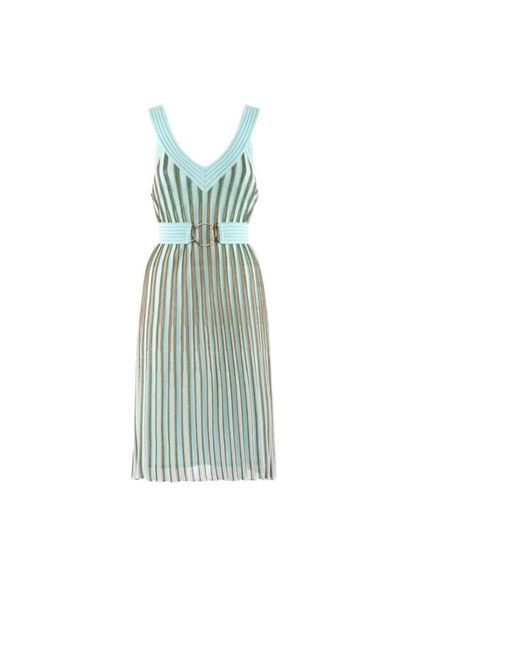 Nenette Blue Short Dresses