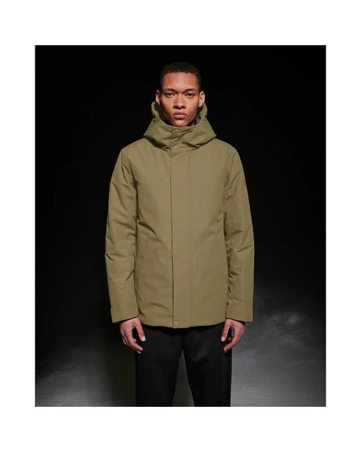 Light Jackets Elvine de hombre de color Green