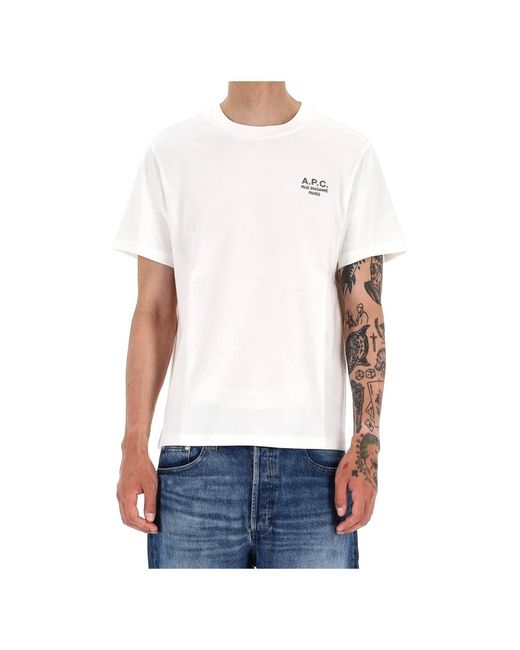 A.P.C. T-Shirts in het White voor heren