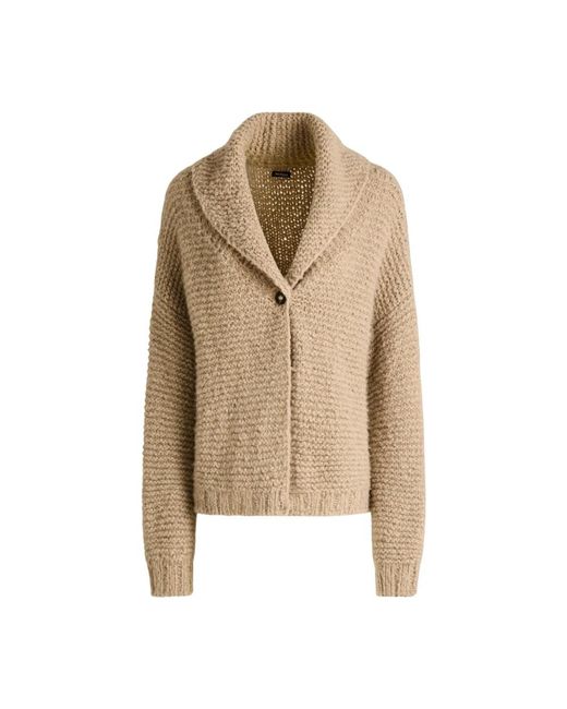 Kiton Cashmere Knitwear in het Natural