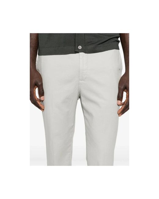 Incotex White Chinos for men
