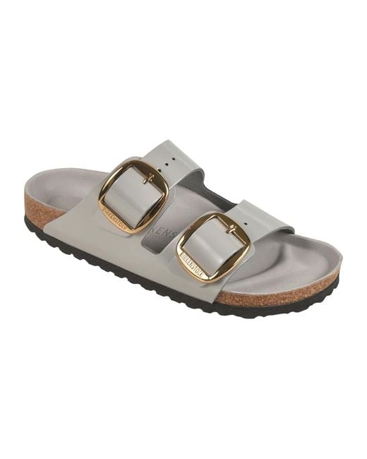 Birkenstock Gray Sliders