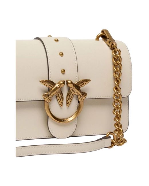 Pinko Natural Cross Body Bags