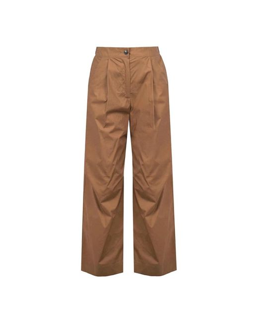 8pm Brown Wide Trousers