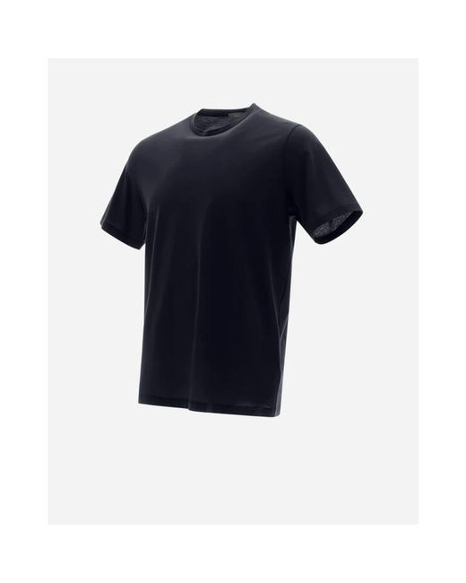 T-Shirts Herno de hombre de color Blue