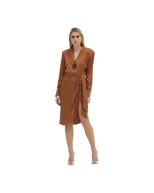 FEDERICA TOSI Brown Short Dresses