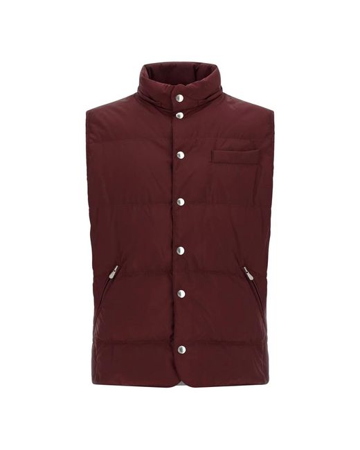 Brunello Cucinelli Purple Waistcoats for men