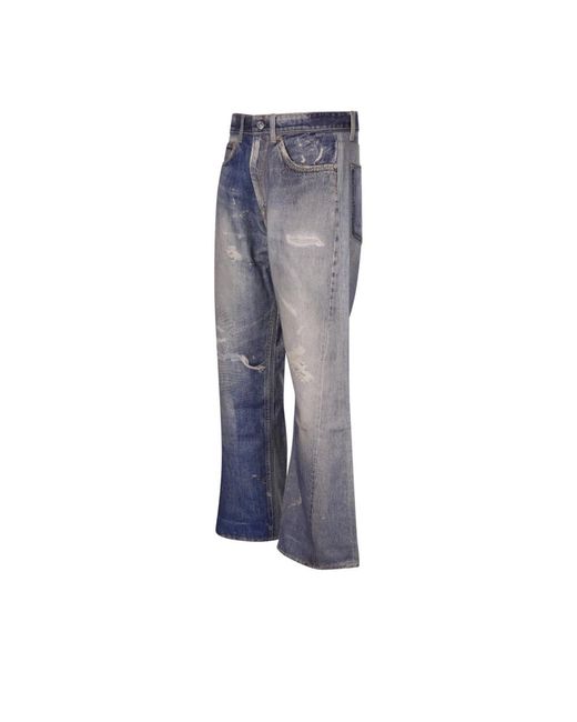 Our Legacy Blue Wide Jeans for men