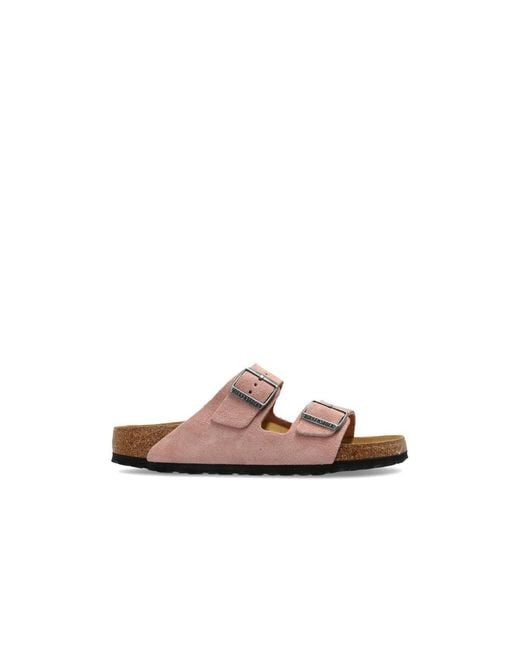 Birkenstock Brown Sliders
