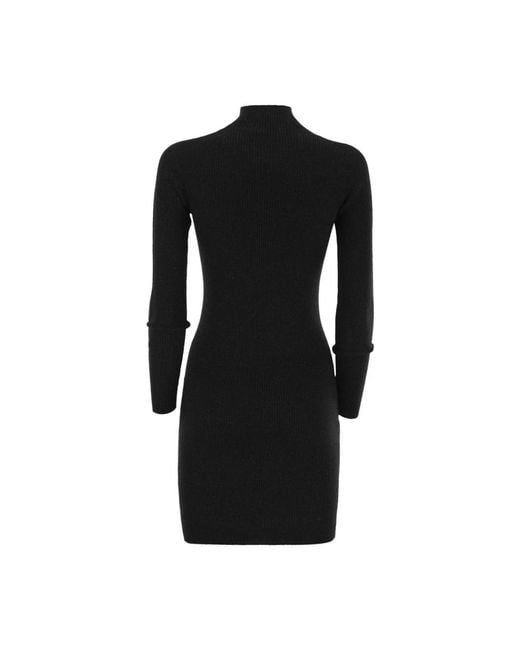 Weekend by Maxmara Black Knitted Dresses