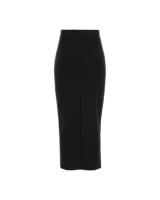 Maxi Skirts di Dolce & Gabbana in Black