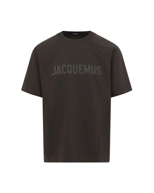 Jacquemus Braunes T-Shirt Mit Einzigartigem Design in Black für Herren