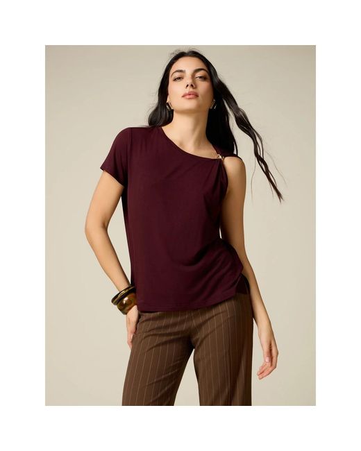 Blouses Oltre de color Purple