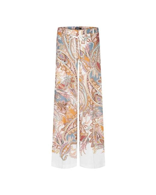 Cambio Natural Wide Trousers