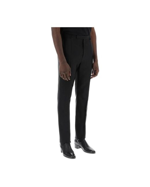 Saint Laurent Black Suit Trousers for men