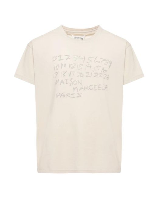 Maison Margiela Natural T-Shirts