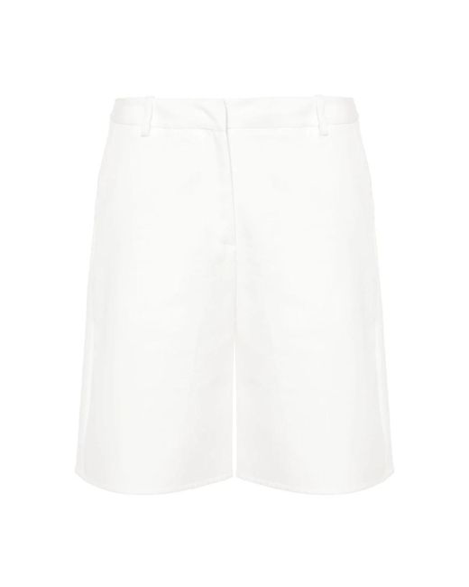 Valentino Garavani White Weiße shorts