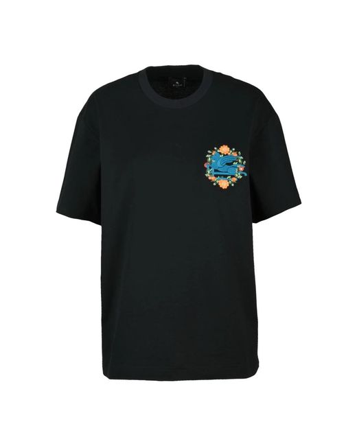 Etro Black T-Shirts