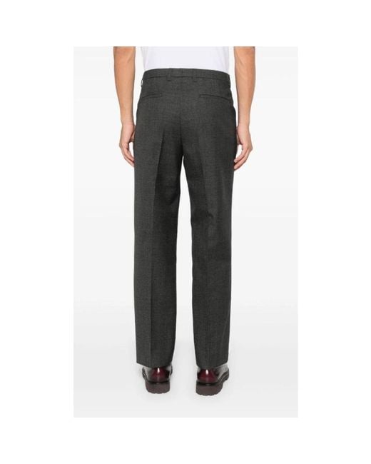 Gucci Gray Straight Trousers for men