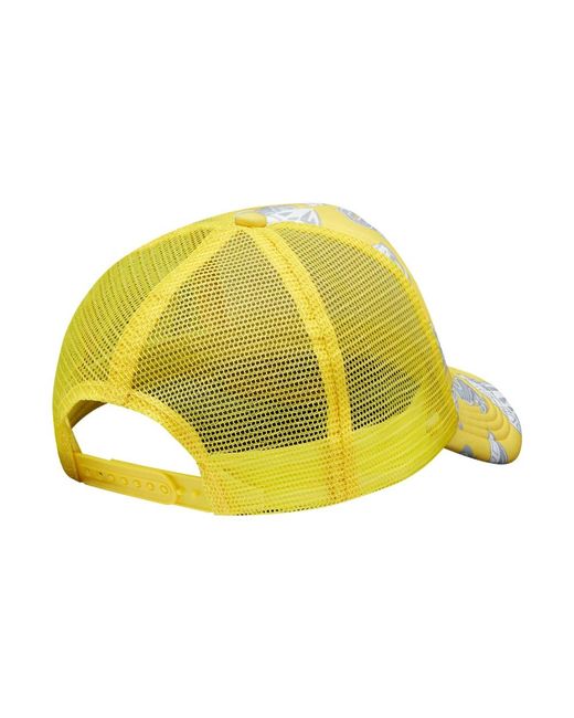 Billionaire Accessoires ,Geel ,Diamanten & Dollars Trucker Cap in het Yellow voor heren