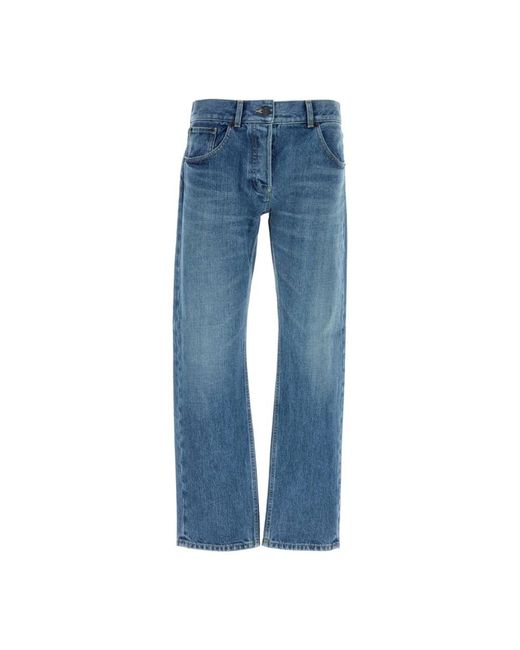 The Row Blue Straight Fit Jeans