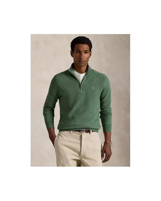 Turtlenecks di Polo Ralph Lauren in Green da Uomo