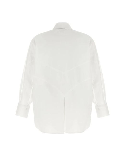 The Attico White Shirts