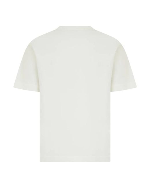 Burberry White T-Shirts