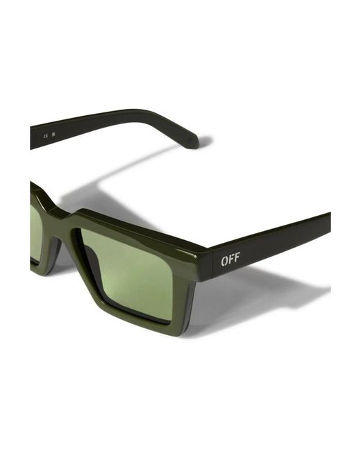 Off-White c/o Virgil Abloh Green Sunglasses