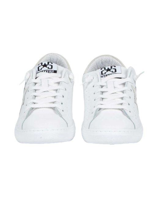 2 Star White Sneakers