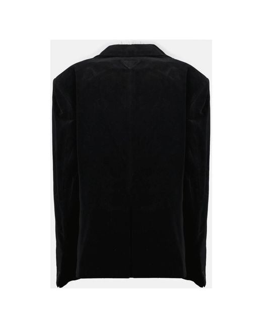 Prada Black Blazers