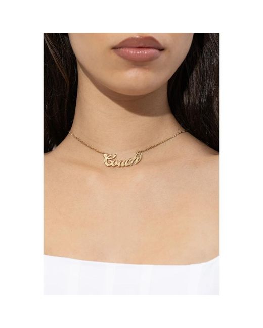 Necklaces di COACH in Metallic