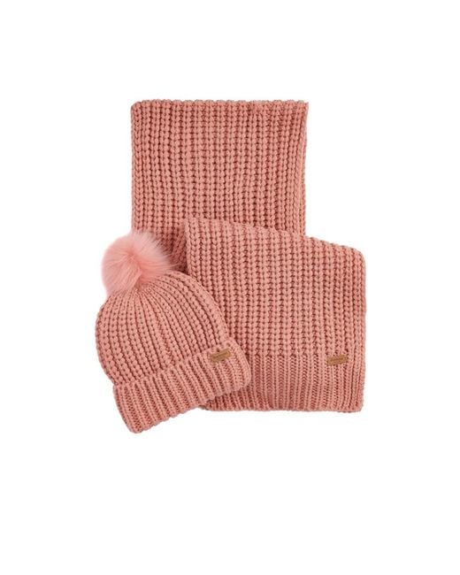 Barbour Beanies in het Pink